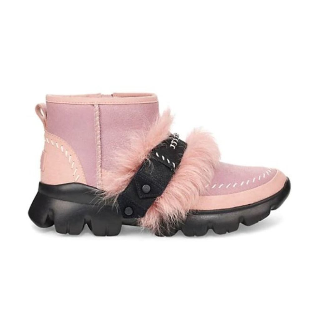 UGG Fluff Punk Ankle Booties